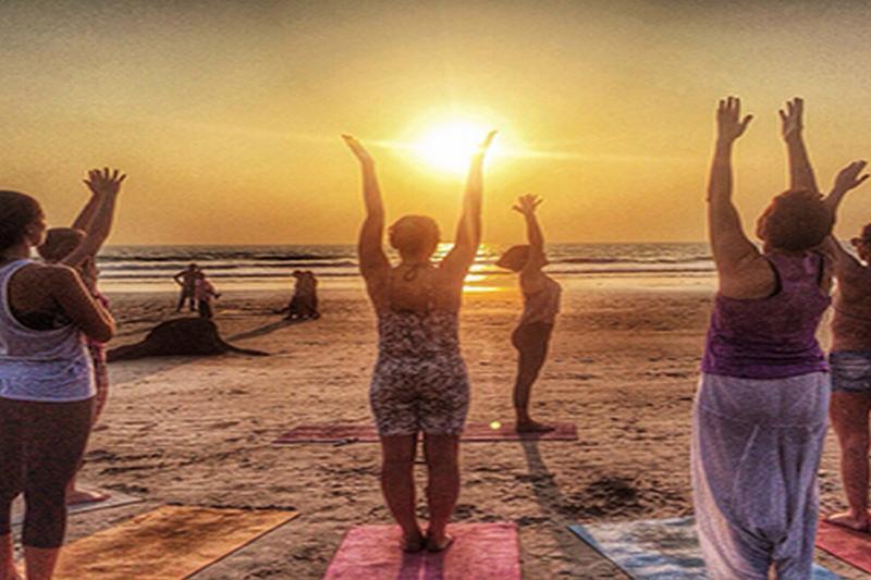 Anahata Retreat Mandrem Bagian luar foto